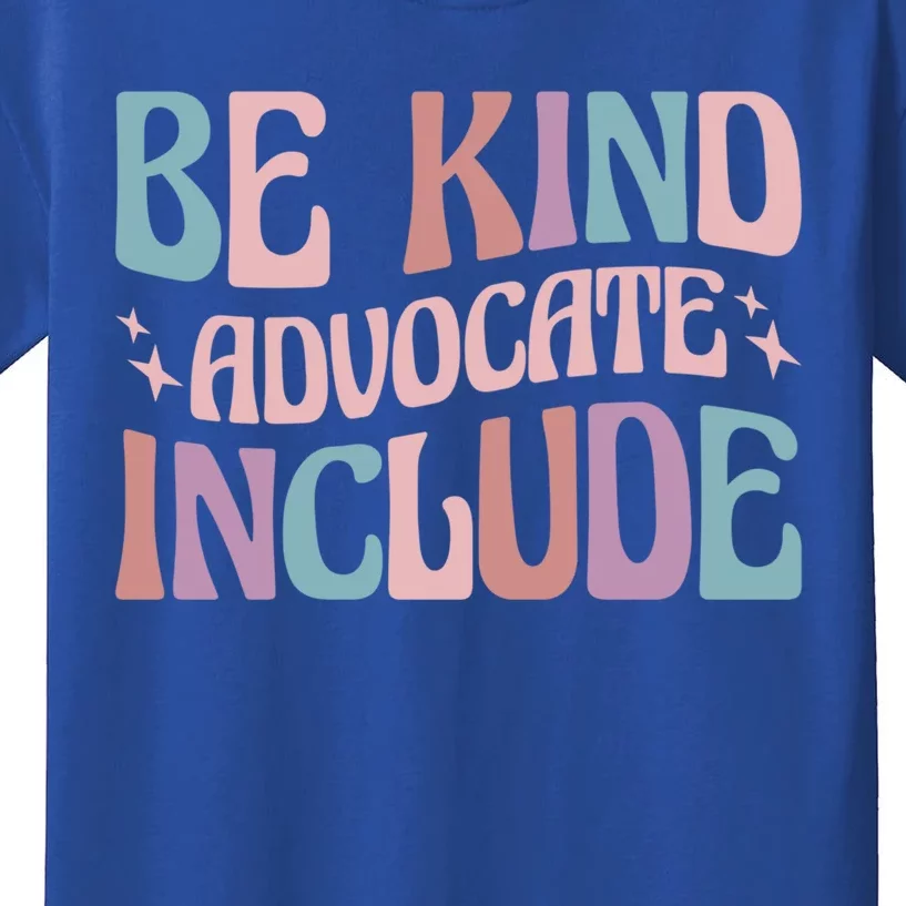 Celebrate Neurodiversity Be Kind Advocate Include Gift Kids T-Shirt