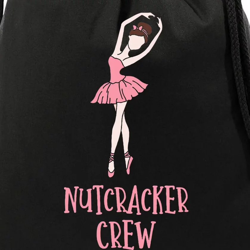 Cute Nutcracker Crew Ballet Dance Play Drawstring Bag