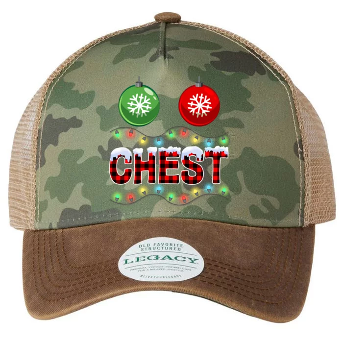 Chest Nuts Christmas Lights Xmas Matching Couple Chestnuts Cute Gift Legacy Tie Dye Trucker Hat