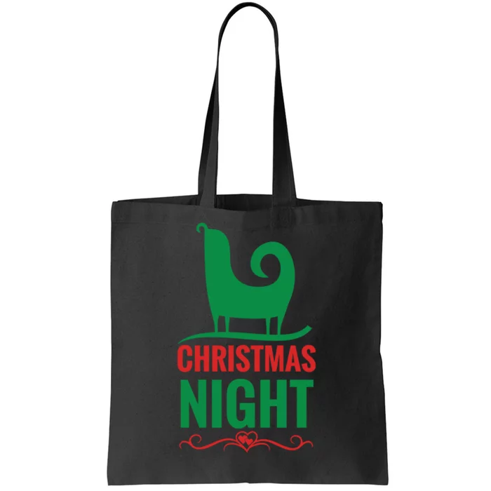 Christmas Night Tote Bag