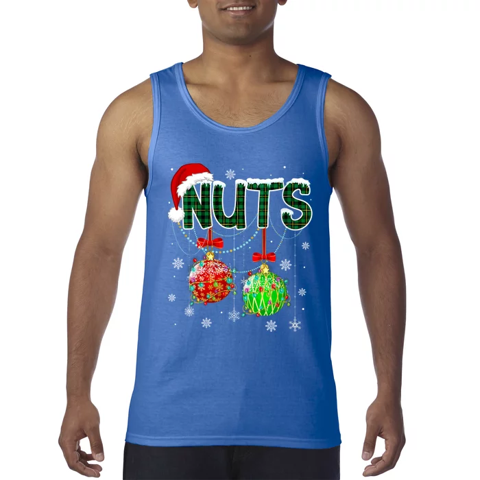 Chest Nuts Chestnuts Christmas Ornats Xmas Cute Gift Tank Top