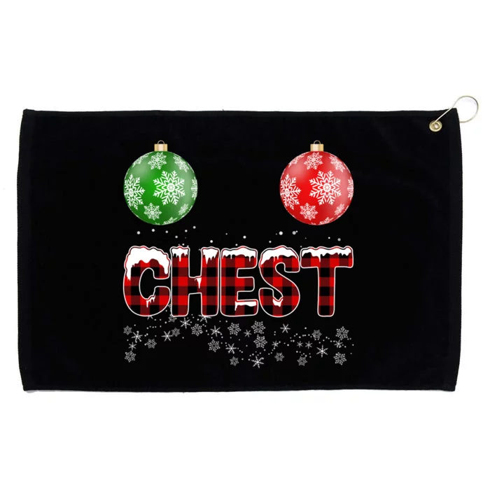 Chest Nuts Christmas Matching Couple Chestnuts Grommeted Golf Towel