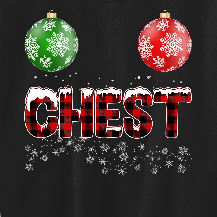 Chest Nuts Christmas Matching Couple Chestnuts Kids Sweatshirt