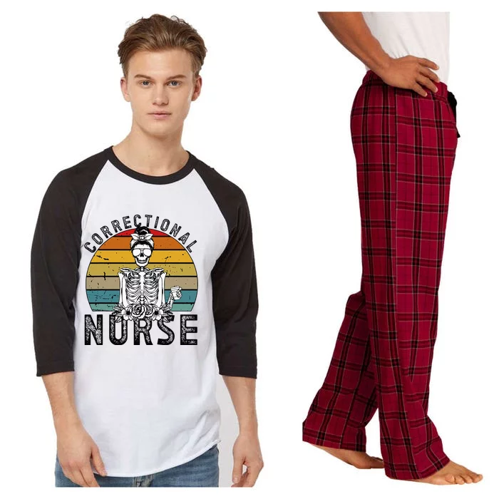 Correctional Nurse Corrections Nurse Correctional Nursing Raglan Sleeve Pajama Set