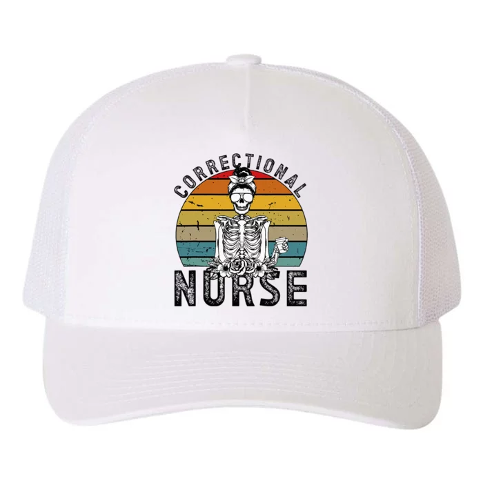 Correctional Nurse Corrections Nurse Correctional Nursing Yupoong Adult 5-Panel Trucker Hat