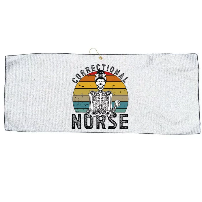 Correctional Nurse Corrections Nurse Correctional Nursing Large Microfiber Waffle Golf Towel