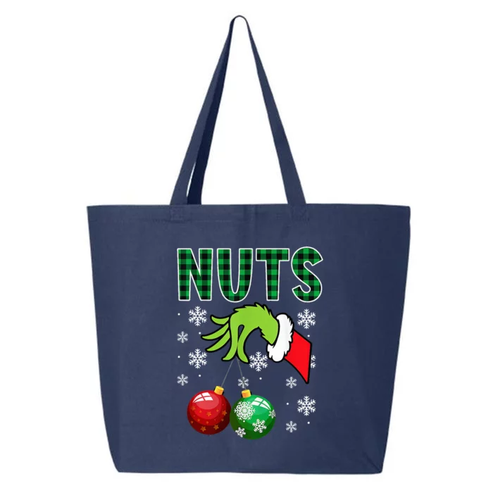 Chest Nuts Christmas  Funny Matching Couple Chestnuts 25L Jumbo Tote