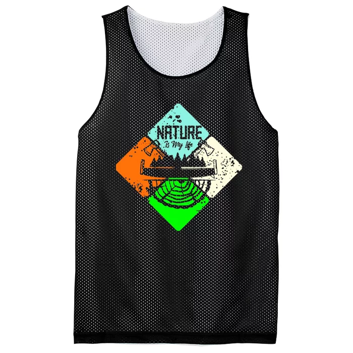 Colorful Nature Mesh Reversible Basketball Jersey Tank