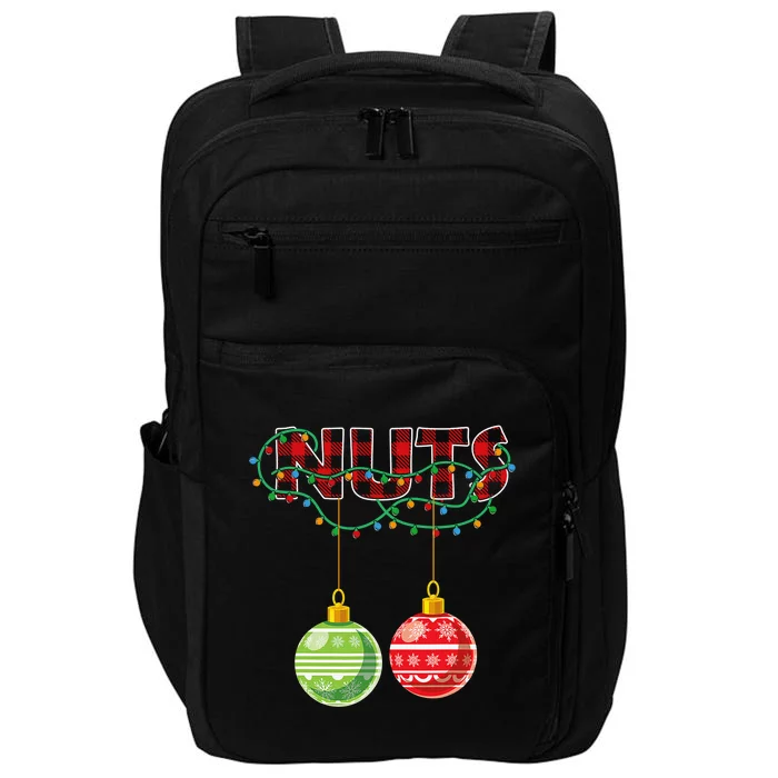 Chest Nuts Christmas Matching Couple Chestnuts Impact Tech Backpack