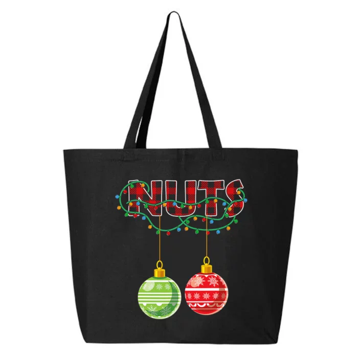 Chest Nuts Christmas Matching Couple Chestnuts 25L Jumbo Tote