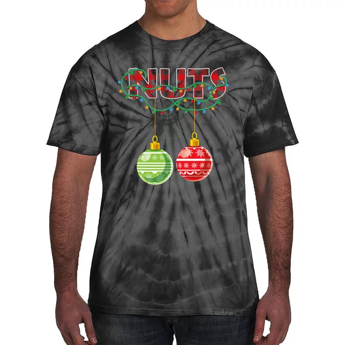 Chest Nuts Christmas Matching Couple Chestnuts Tie-Dye T-Shirt