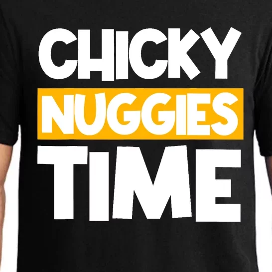 Chicky Nuggies Chicken Nuggets Lover Baked Fried Breaded Pajama Set