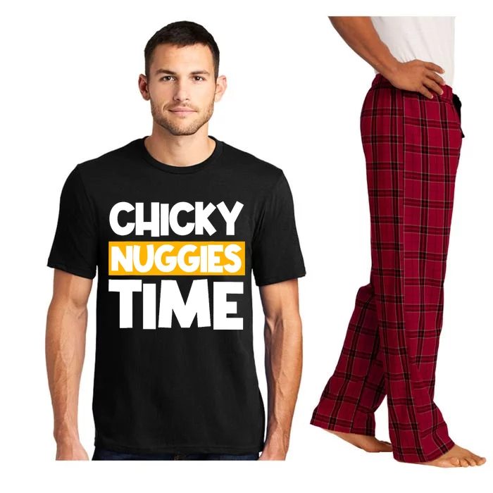 Chicky Nuggies Chicken Nuggets Lover Baked Fried Breaded Pajama Set