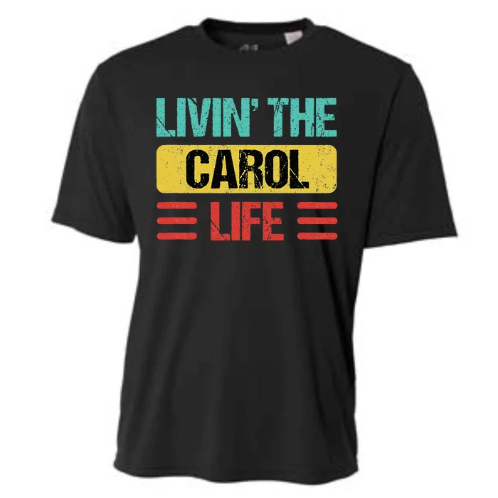 Carol Name Cooling Performance Crew T-Shirt