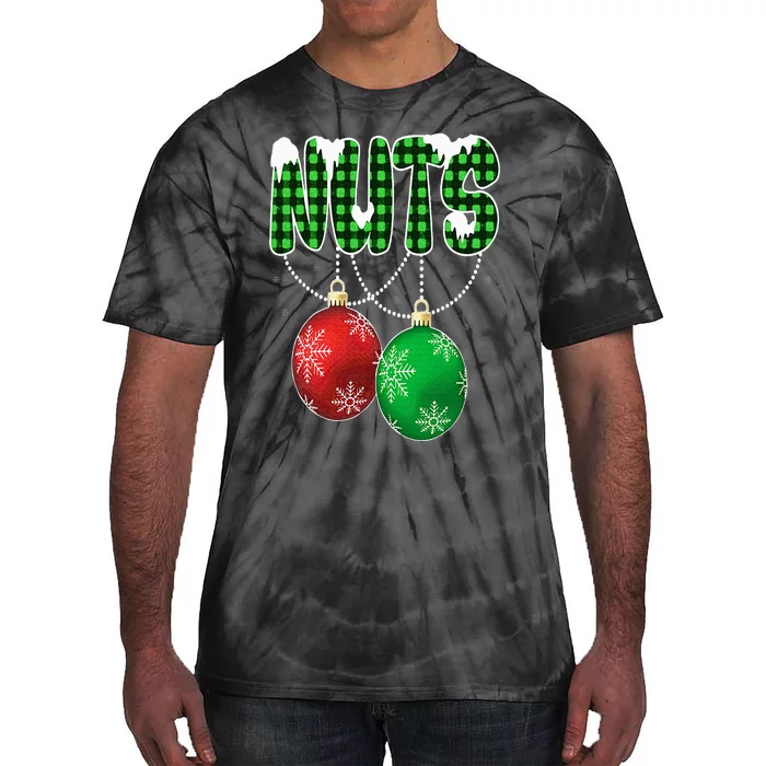 Chest Nuts Christmas Matching Couple Chestnuts Tie-Dye T-Shirt