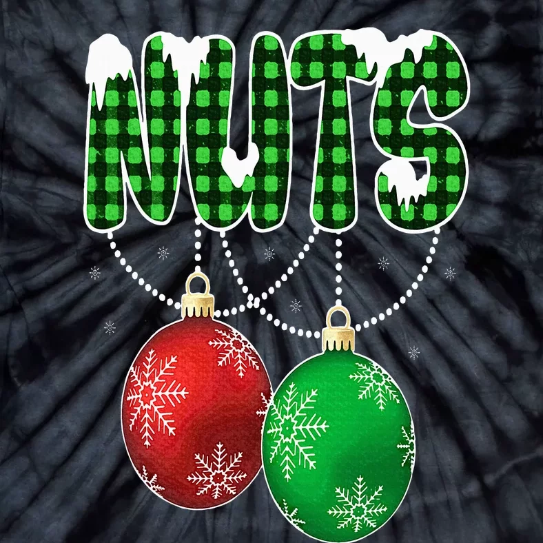 Chest Nuts Christmas Matching Couple Chestnuts Tie-Dye T-Shirt