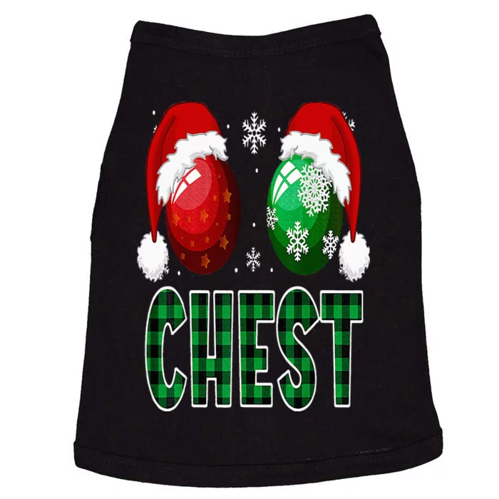 Chest Nuts Christmas Funny Matching Couple Chestnuts Doggie Tank