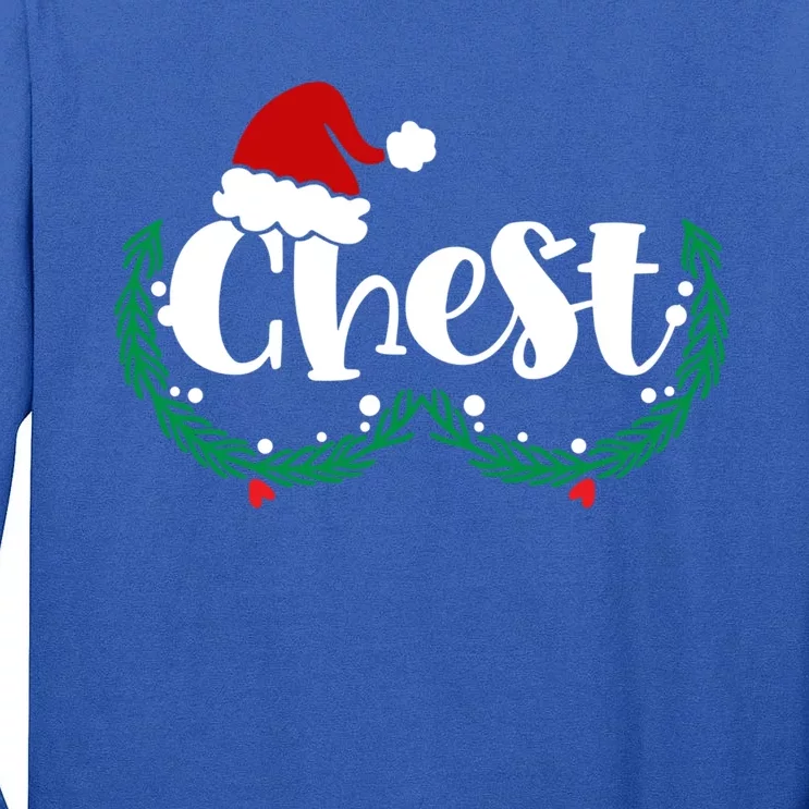 Chest Nuts Christmas Funny Matching Couple Chestnuts Gift Tall Long Sleeve T-Shirt