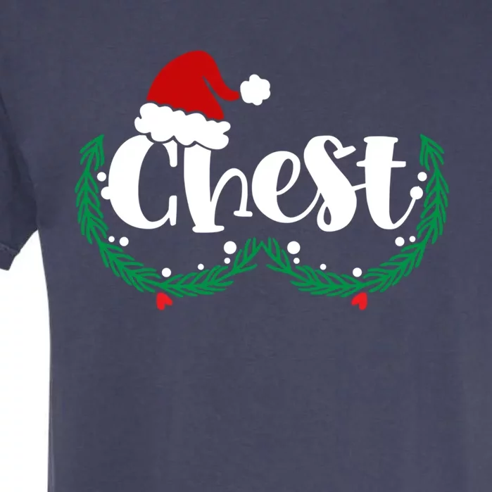 Chest Nuts Christmas Funny Matching Couple Chestnuts Gift Garment-Dyed Heavyweight T-Shirt