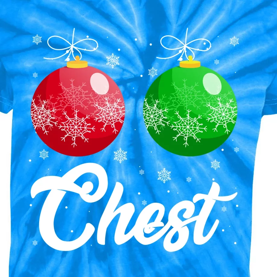 Chest Nuts Christmas Matching Couple Chestnuts Xmas Pajamas Meaningful Gift Kids Tie-Dye T-Shirt