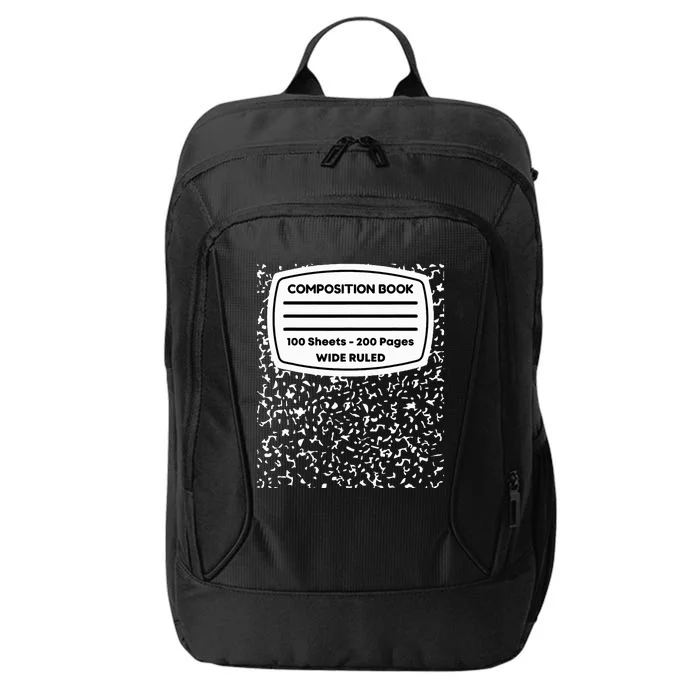 Composition Notebook Costume Matching Group Halloween City Backpack