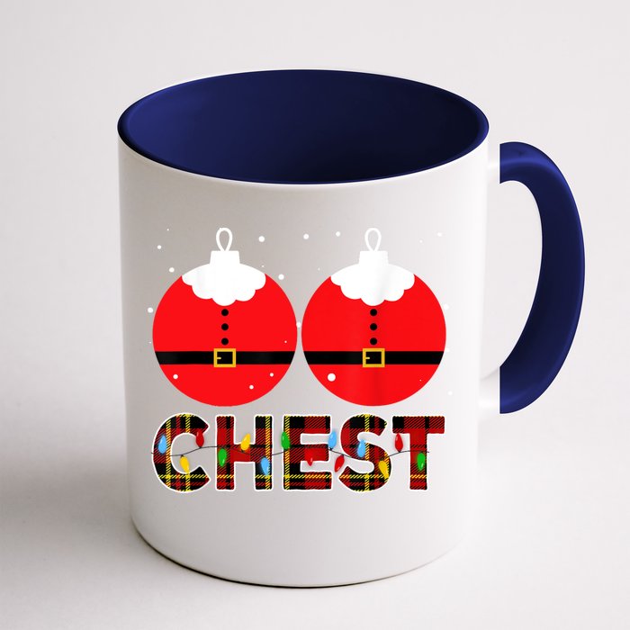 Chest Nuts Christmas Matching Couple Chestnuts Xmas Front & Back Coffee Mug