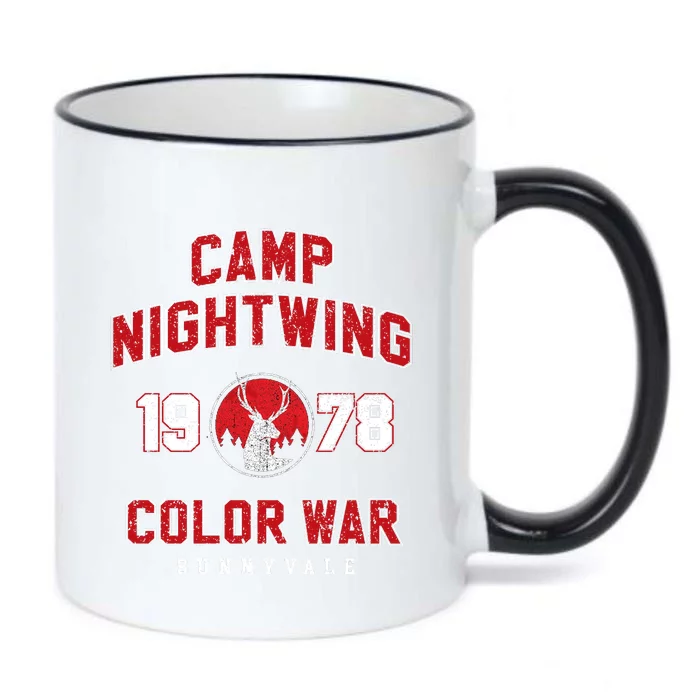 Camp Nightwing Color War 1978 Sunnyvale Black Color Changing Mug