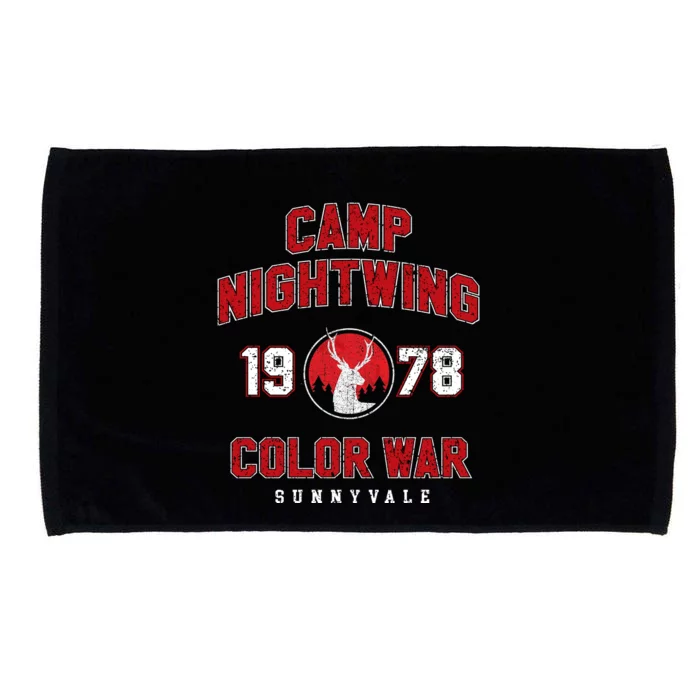 Camp Nightwing Color War 1978 Sunnyvale Microfiber Hand Towel