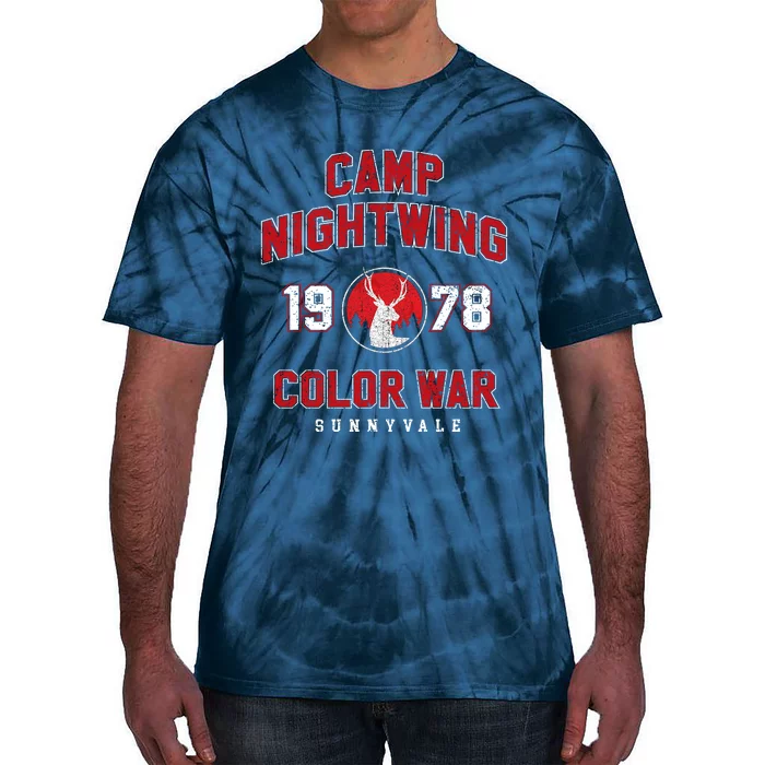 Camp Nightwing Color War 1978 Sunnyvale Tie-Dye T-Shirt