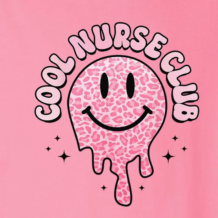 Cool Nurse Club Healthcare Worker Nurse Life Groovy Retro Toddler Long Sleeve Shirt