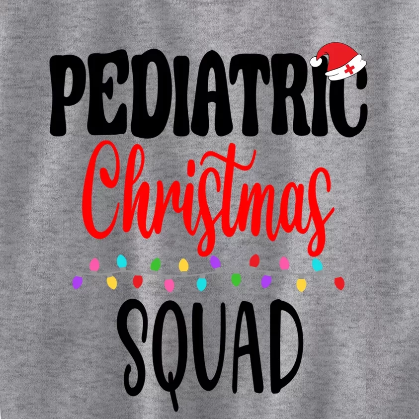 Christmas Nurse Crew Matching Er Nursing Gift Kids Sweatshirt