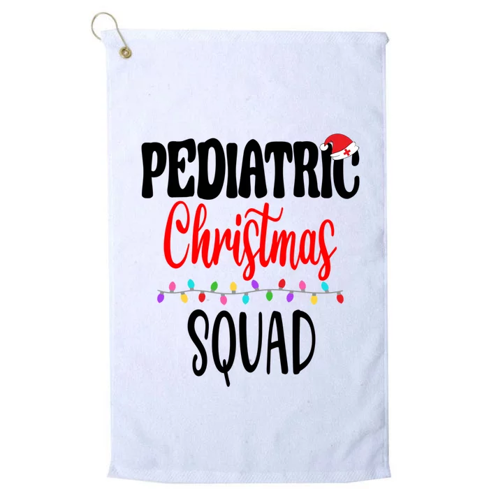 Christmas Nurse Crew Matching Er Nursing Gift Platinum Collection Golf Towel