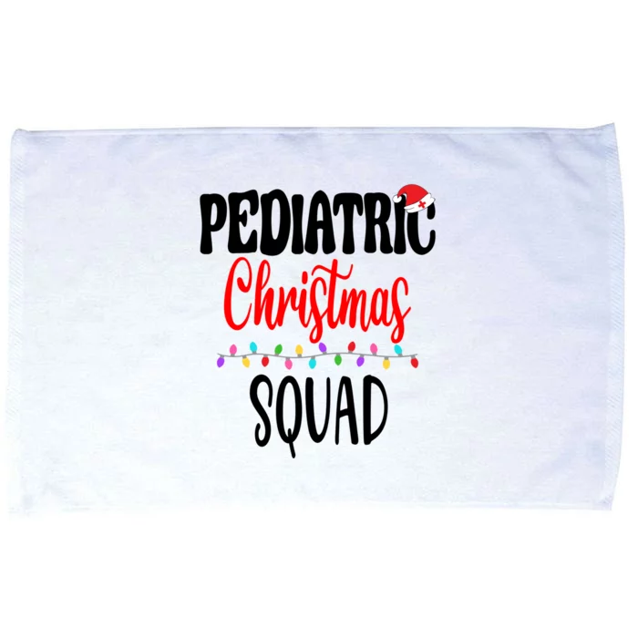 Christmas Nurse Crew Matching Er Nursing Gift Microfiber Hand Towel