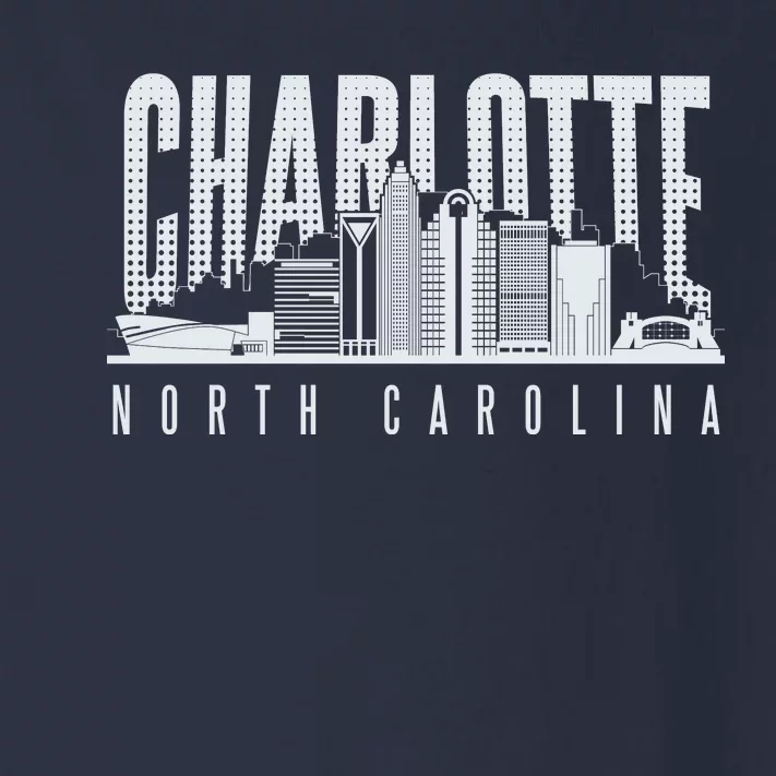 Charlotte North Carolina City Toddler Long Sleeve Shirt