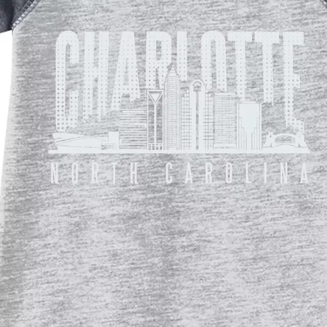 Charlotte North Carolina City Infant Baby Jersey Bodysuit