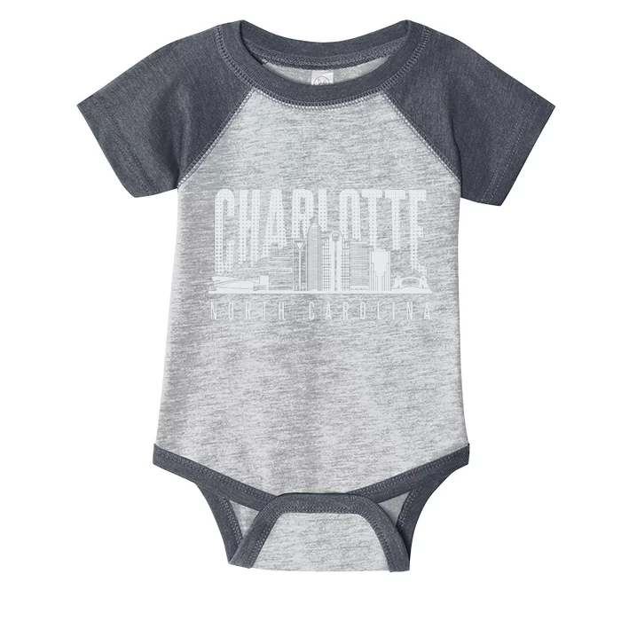 Charlotte North Carolina City Infant Baby Jersey Bodysuit