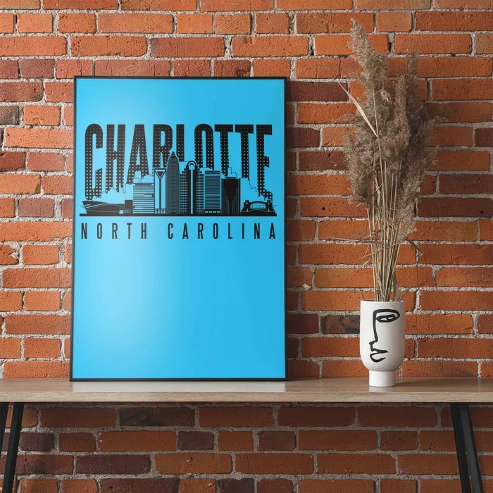 Charlotte North Carolina City Poster