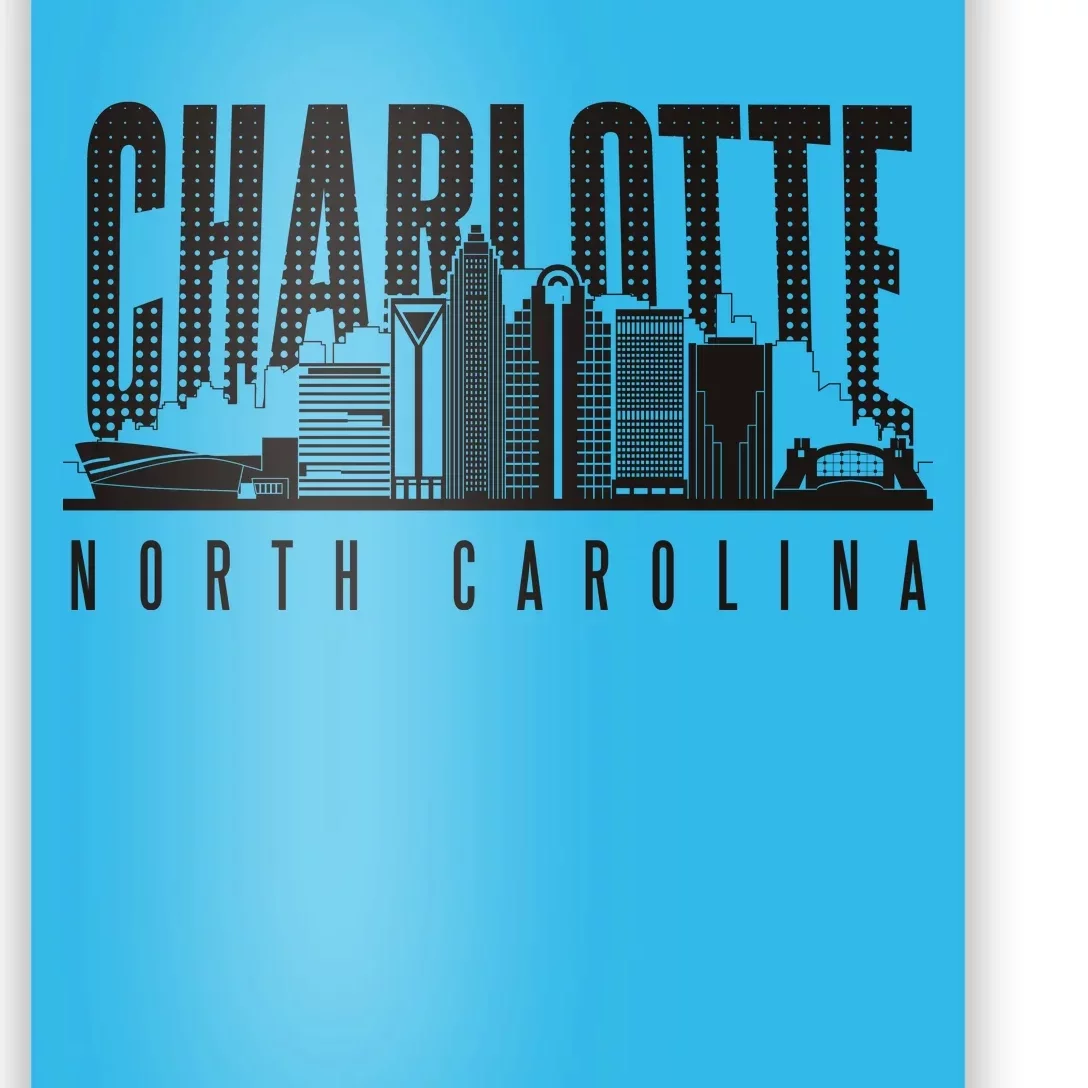 Charlotte North Carolina City Poster