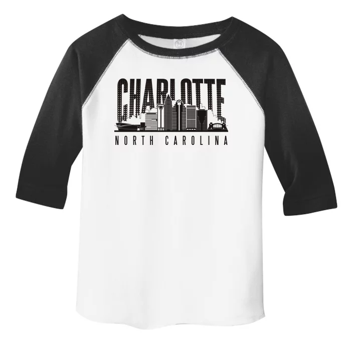 Charlotte North Carolina City Toddler Fine Jersey T-Shirt