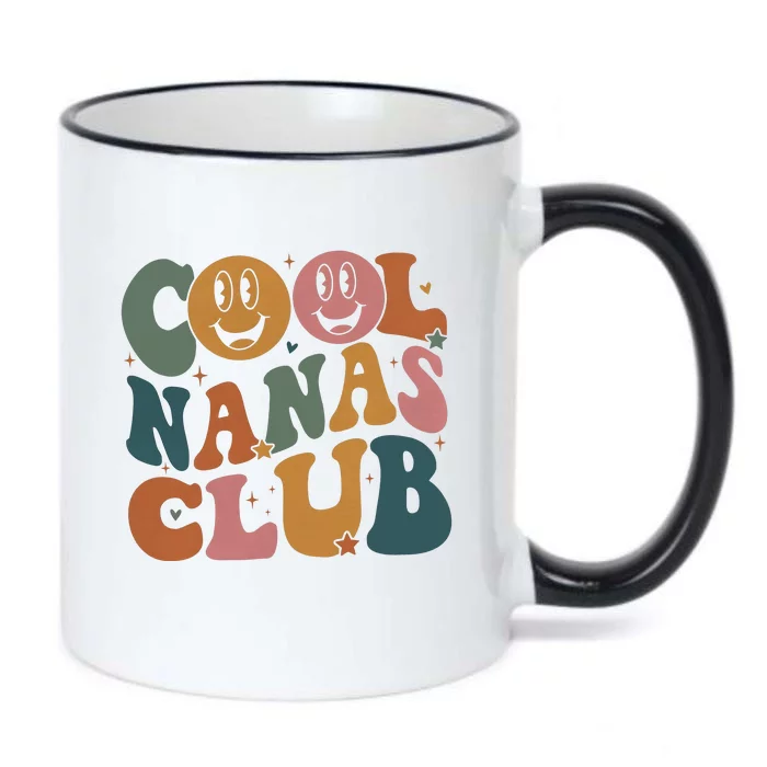 Cool Nanas Club Cool Grandmas Club Black Color Changing Mug