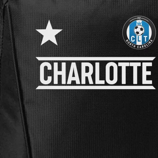 Charlotte North Carolina Soccer Jersey City Backpack