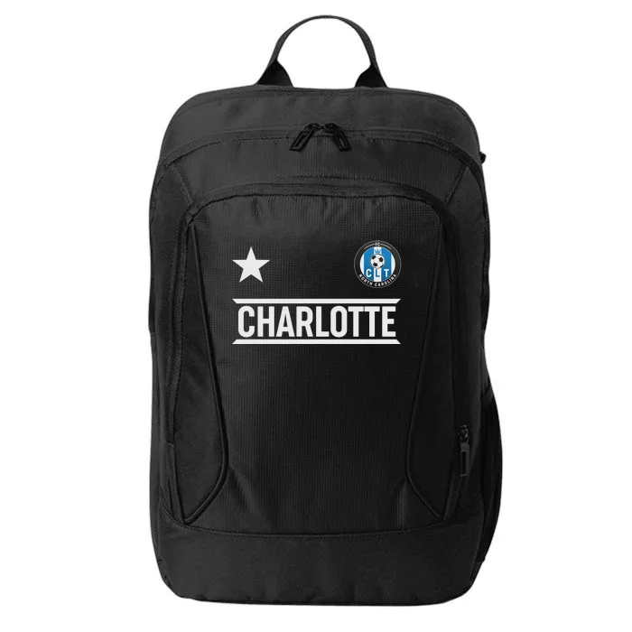 Charlotte North Carolina Soccer Jersey City Backpack