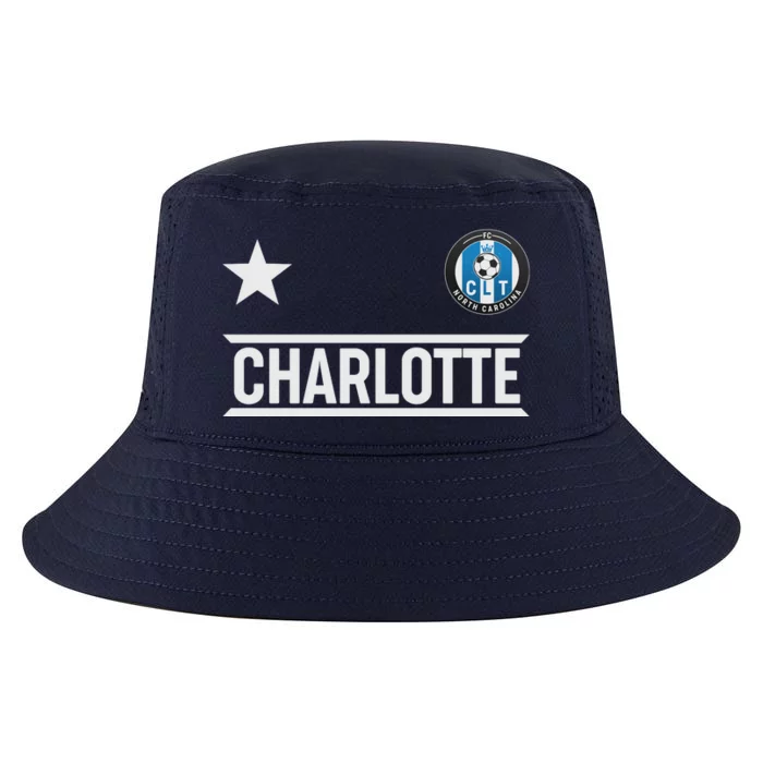 Charlotte North Carolina Soccer Jersey Cool Comfort Performance Bucket Hat