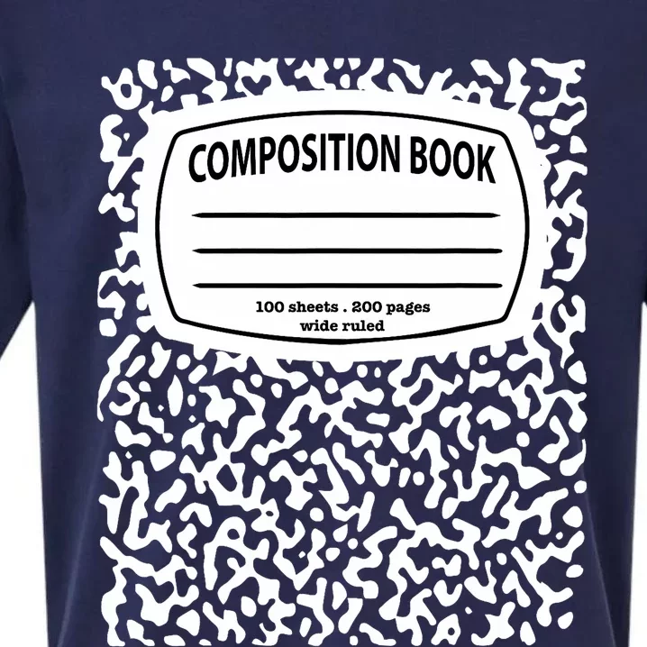 Composition Notebook Costume Matching Group Halloween Sueded Cloud Jersey T-Shirt