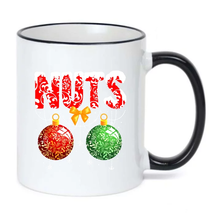 Chest Nuts Christmas Gift Matching Couple Chestnuts Meaningful Gift Black Color Changing Mug