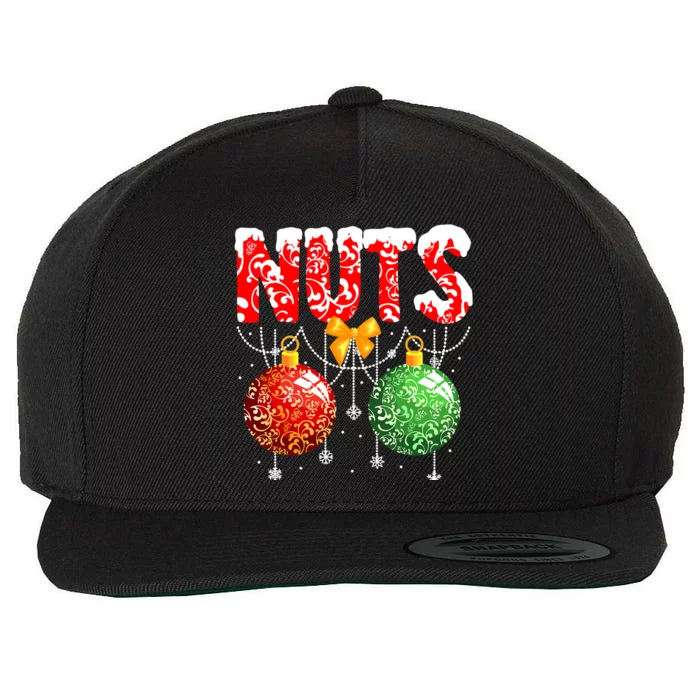 Chest Nuts Christmas Gift Matching Couple Chestnuts Meaningful Gift Wool Snapback Cap