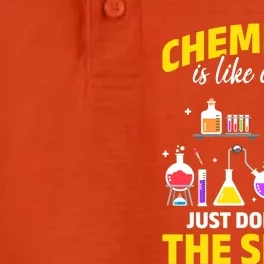 Chemistry Nerds Chemistry Majors Chemistry Is Like Cooking Sweatshirt Dry Zone Grid Performance Polo