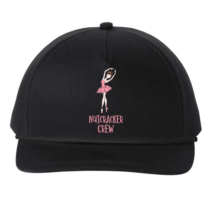 Cute Nutcracker Crew Ballet Dance Play Snapback Five-Panel Rope Hat