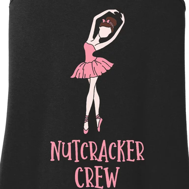 Cute Nutcracker Crew Ballet Dance Play Ladies Essential Tank