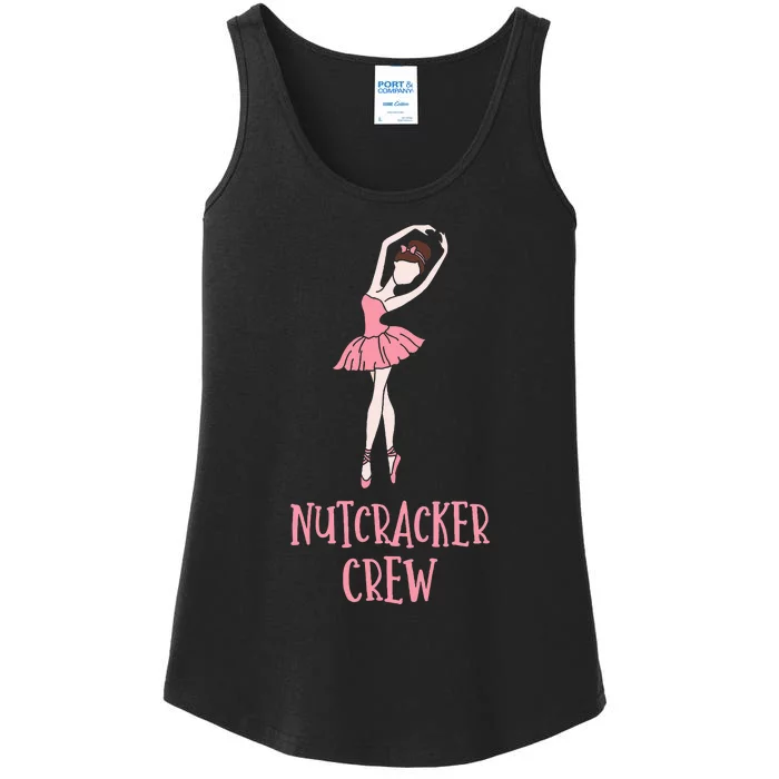 Cute Nutcracker Crew Ballet Dance Play Ladies Essential Tank